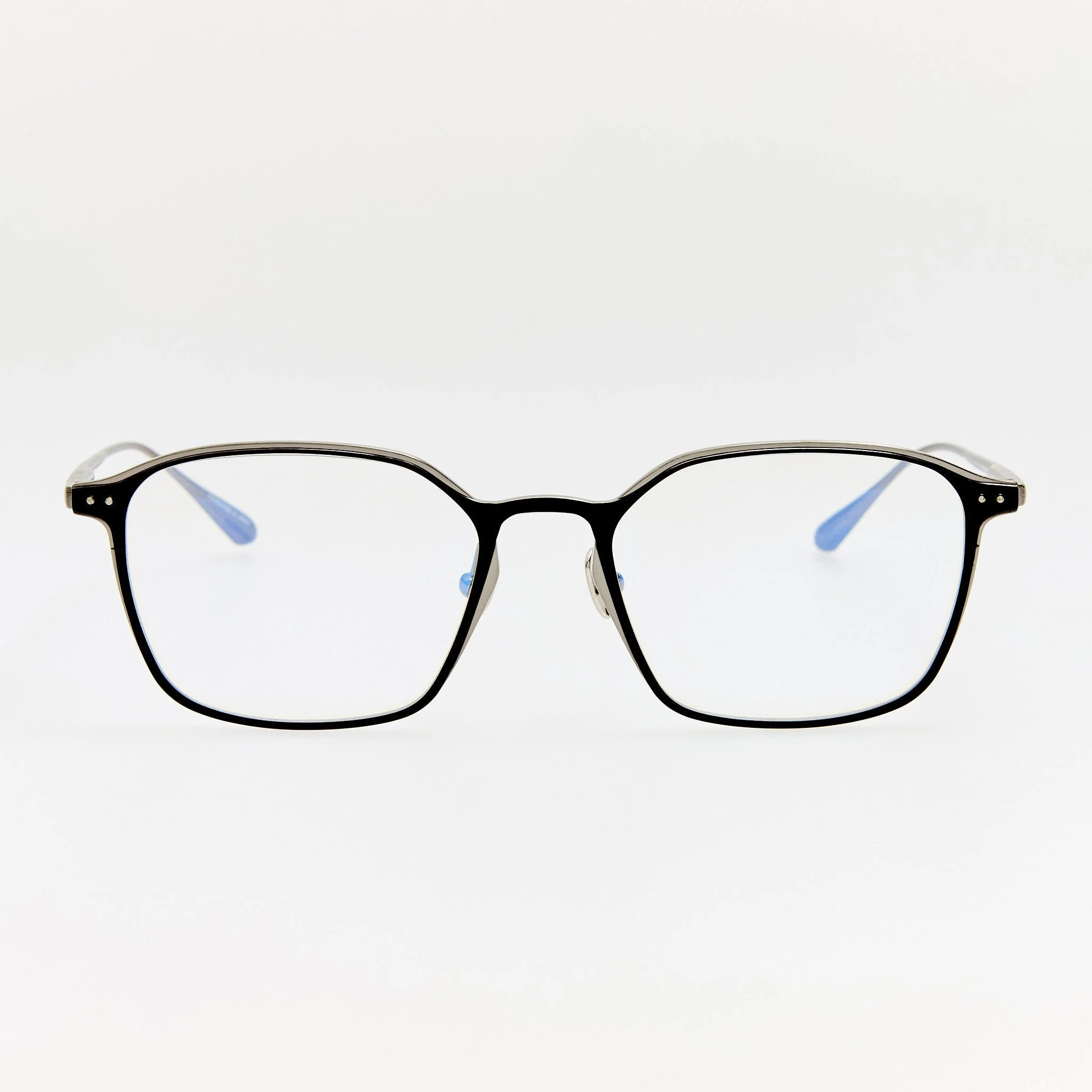 Avery Optical in Black and Antique White Gold - 1