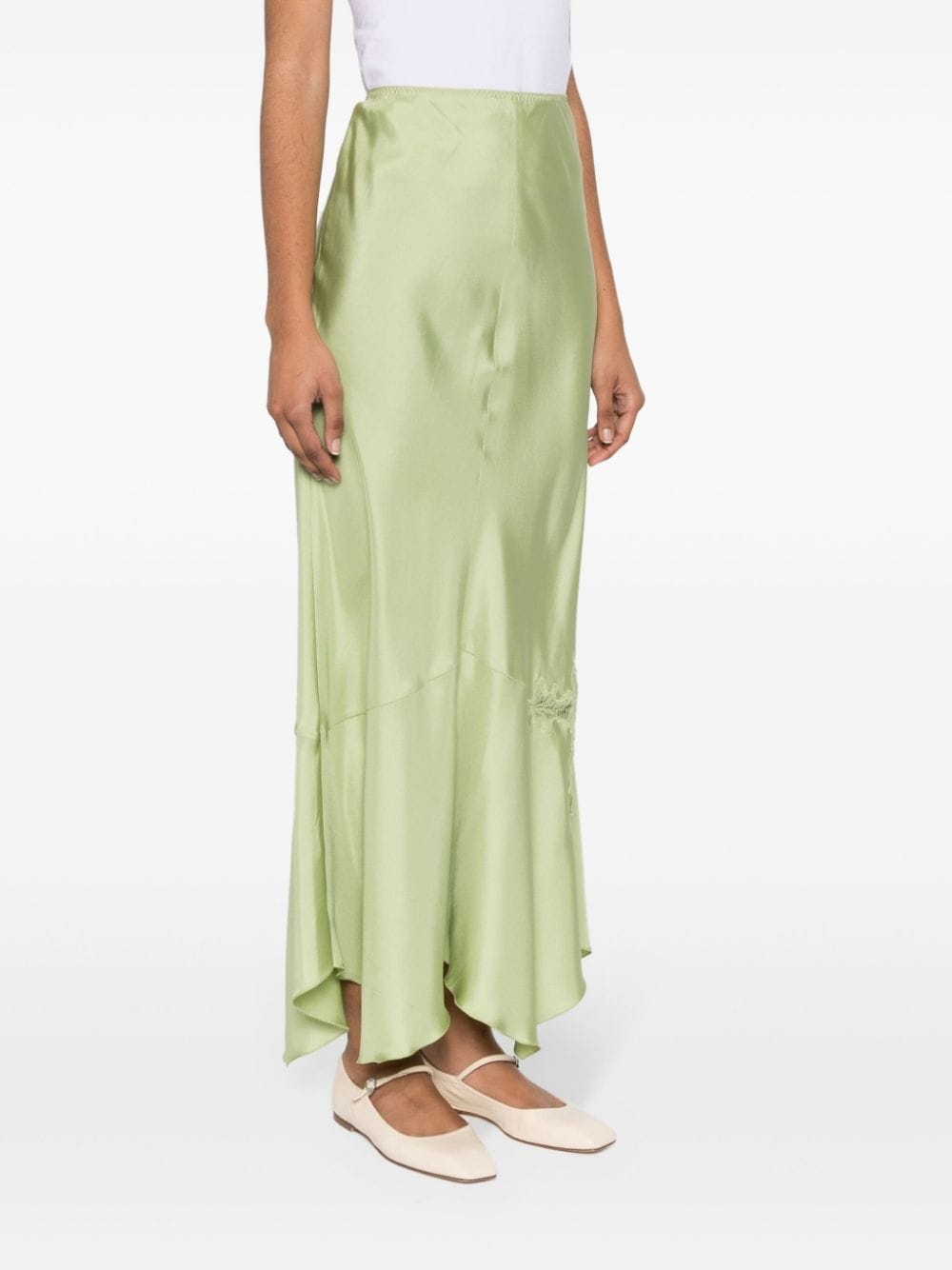 Sensual Coolness silk maxi skirt - 3