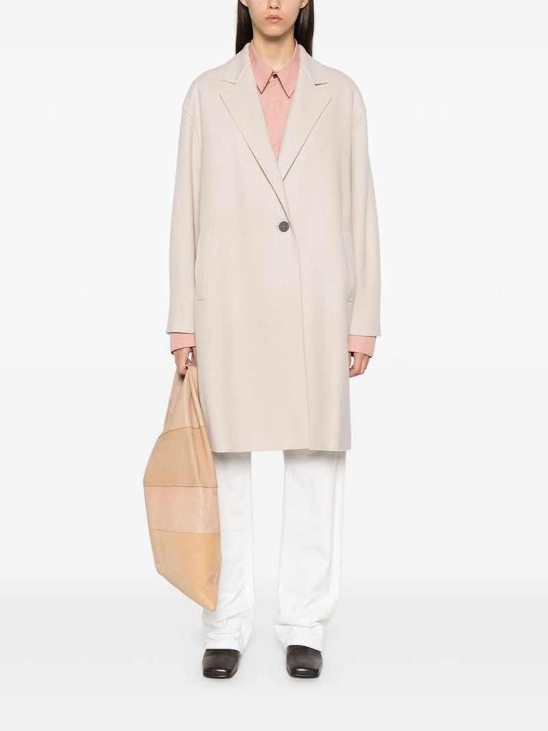 Harris Wharf London felted coat outlook