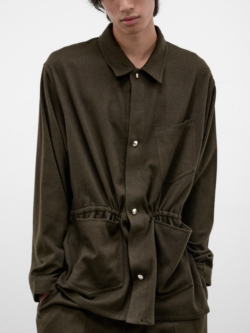 Green Cashmere Work Jacket 5