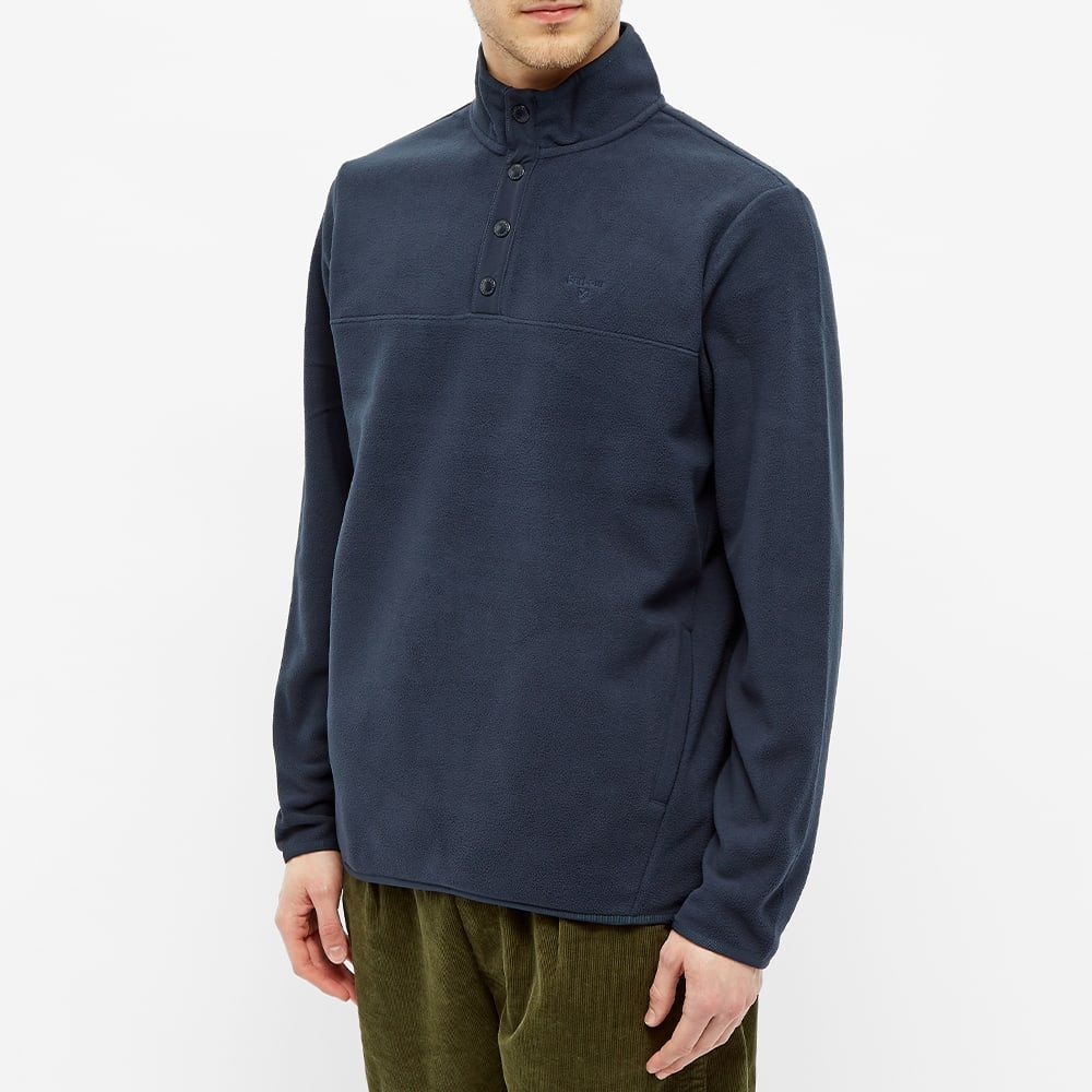 Barbour Essential Fleece Half Snap - 4