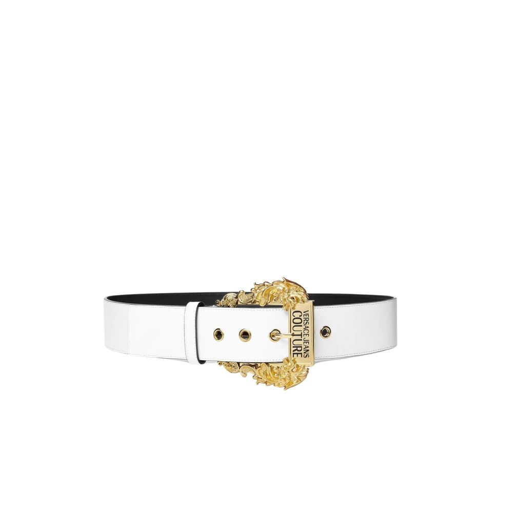 Leather Belts Versace White And Gold Belt Versace Versus Versace