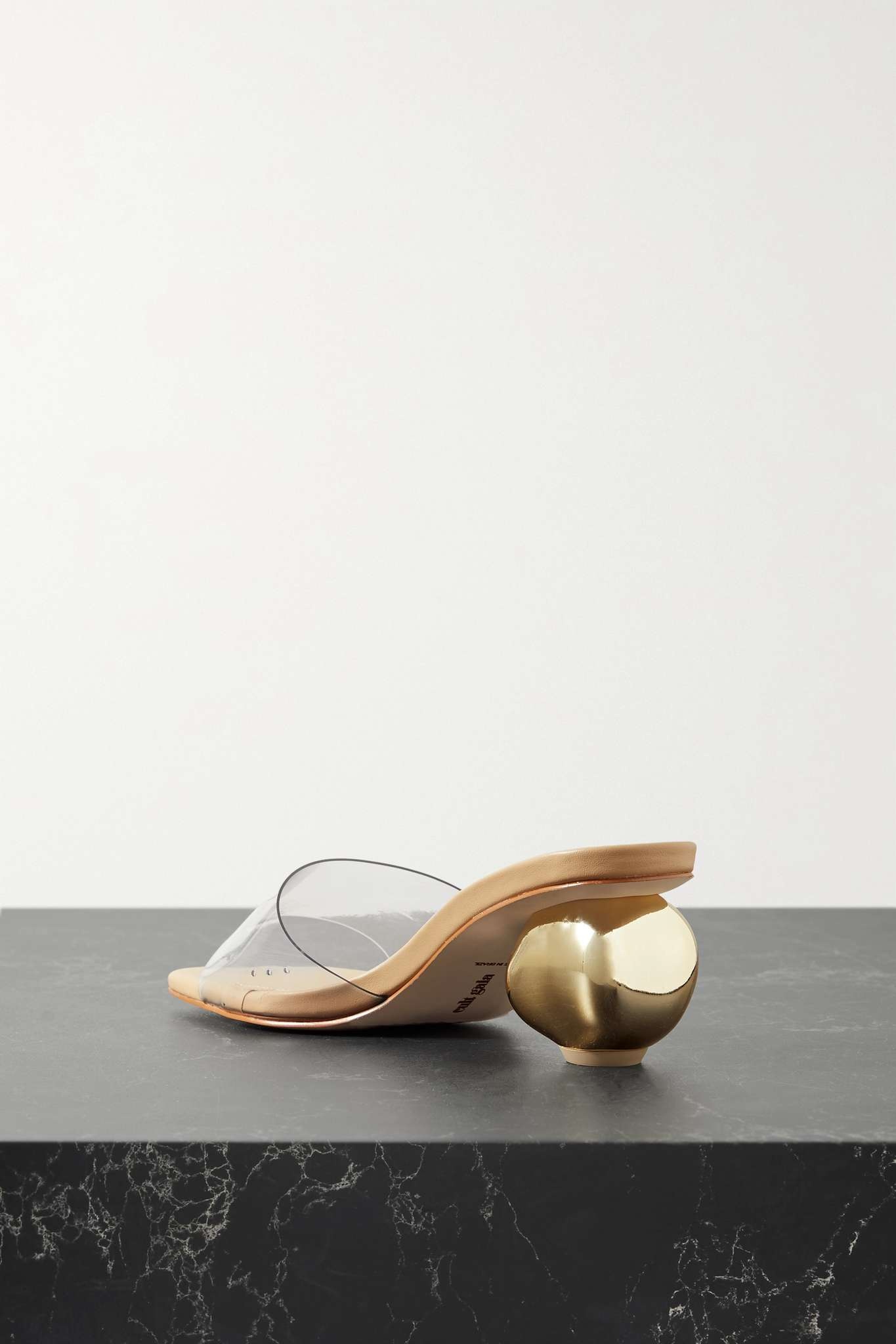 Tyra PVC mules - 3