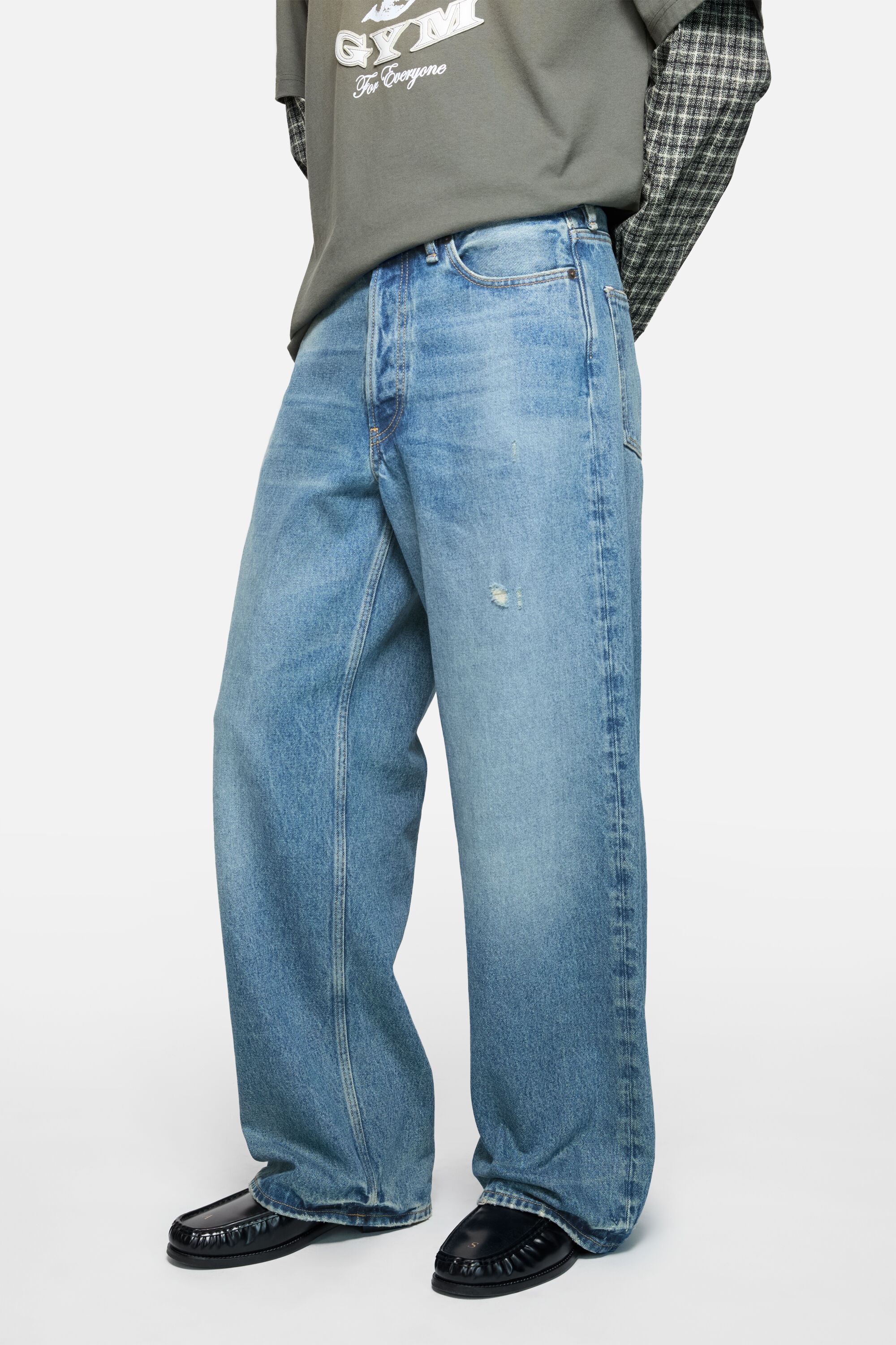 Baggy fit jeans - 1981 - Mid blue - 4