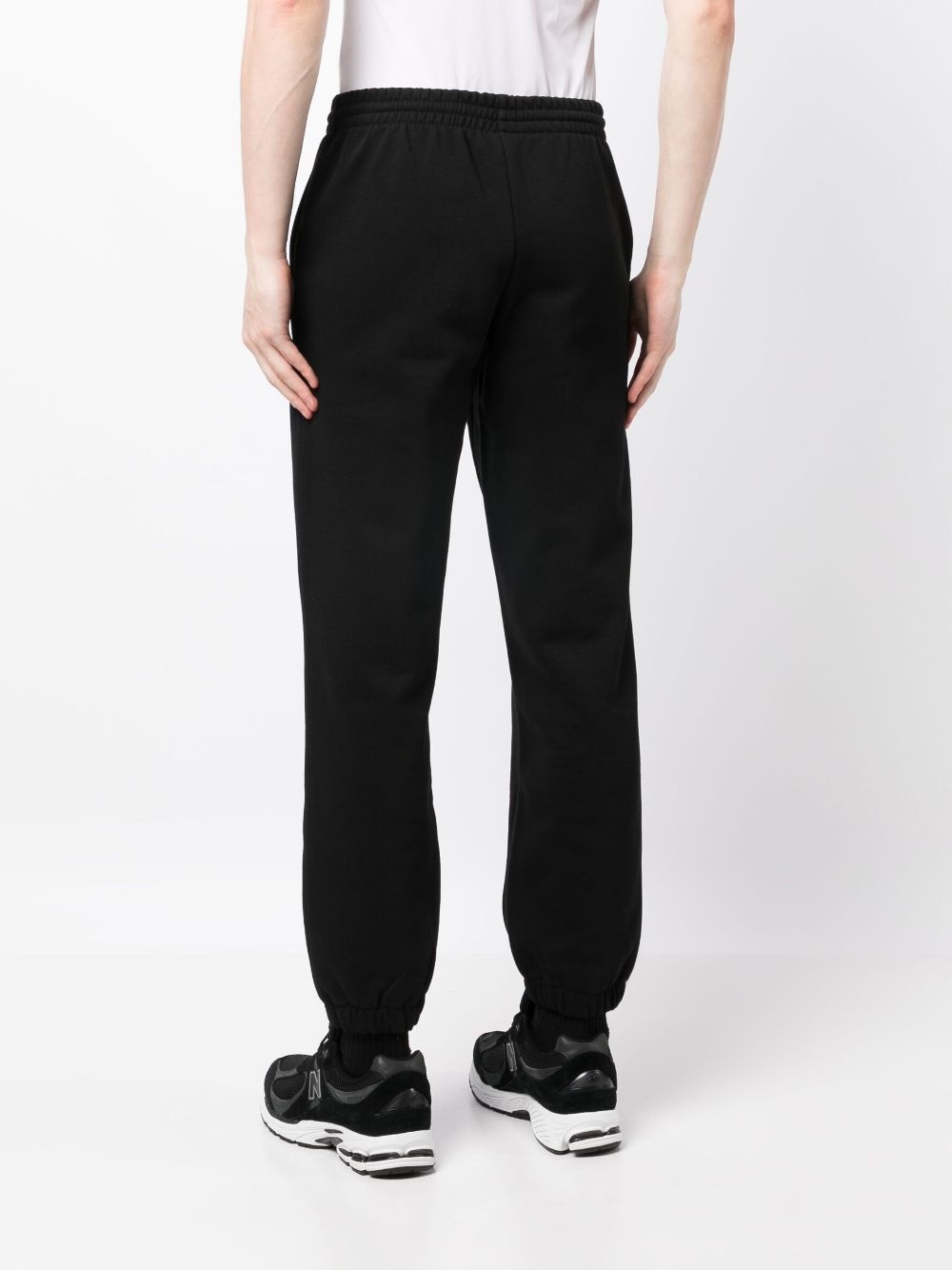 elasticated-waist track pants - 4