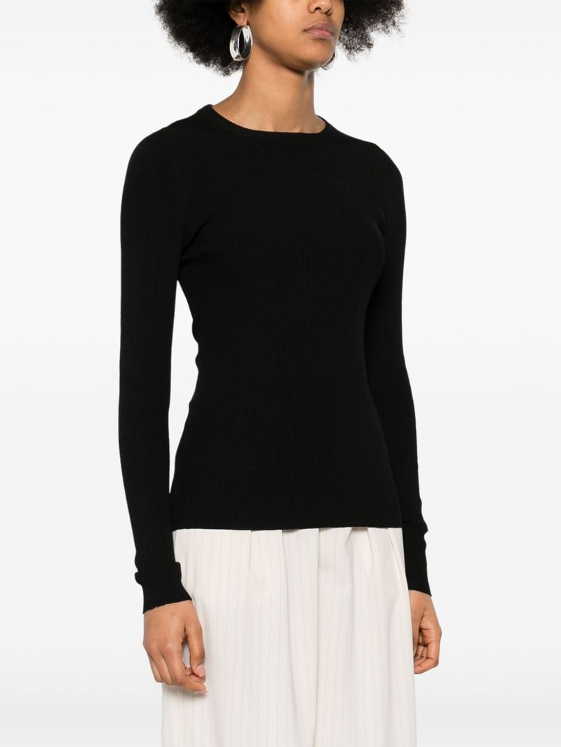 crew-neck ribbed jumper 3