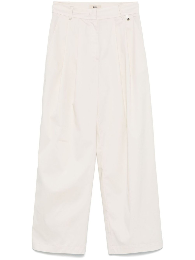 pleat-detailing trousers 1