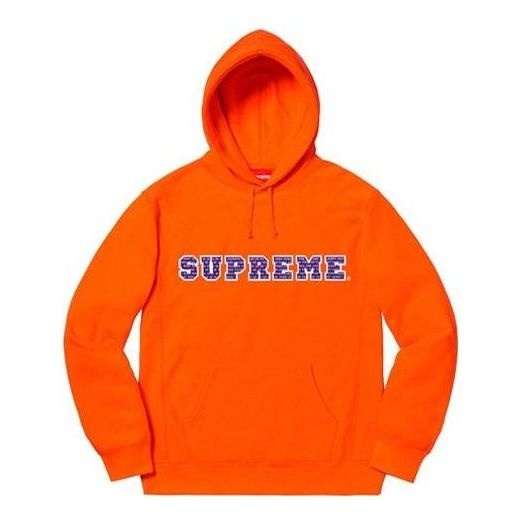 Supreme FW19 Week 1 The Most Hooded Sweatshirt Logo 'Orange' SUP-FW19-011 - 1