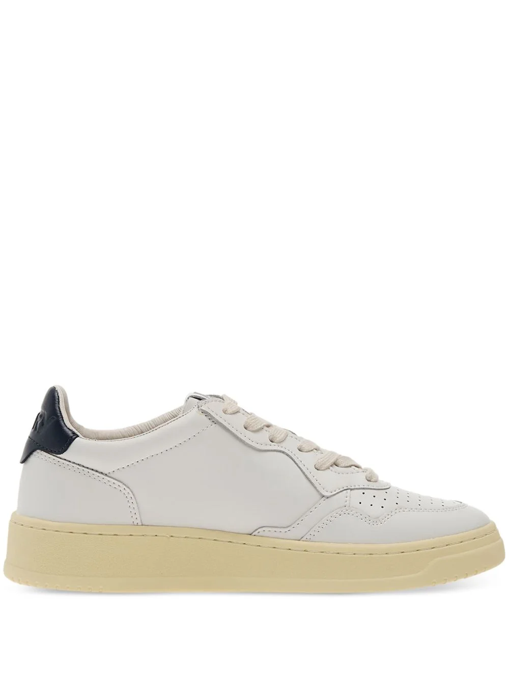 Medalist perforated leather sneakers - 1