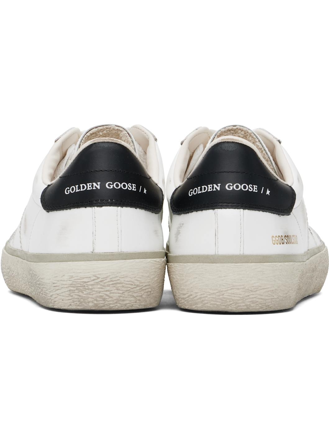 White Soul Star Leather Sneakers - 2