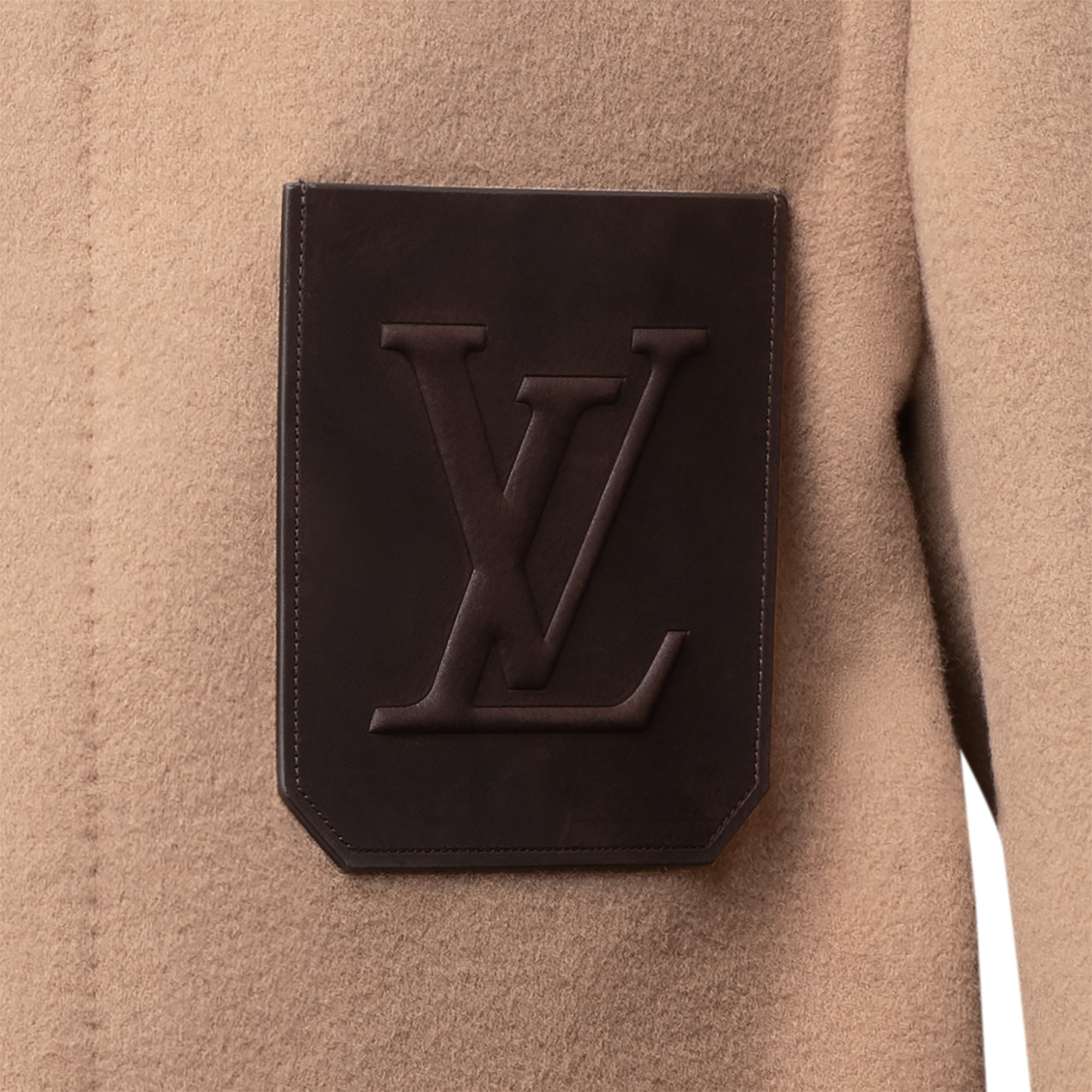 Double Face Car Coat With Signature Pocket - 4