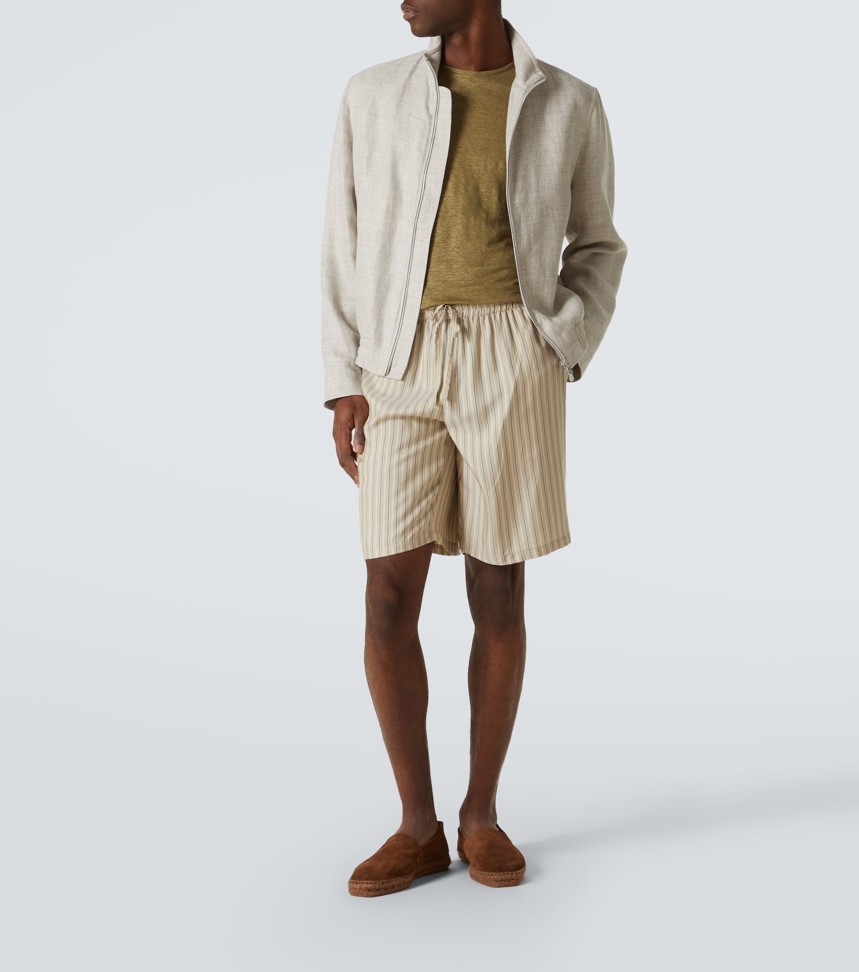 OB-T linen jersey T-shirt - 2
