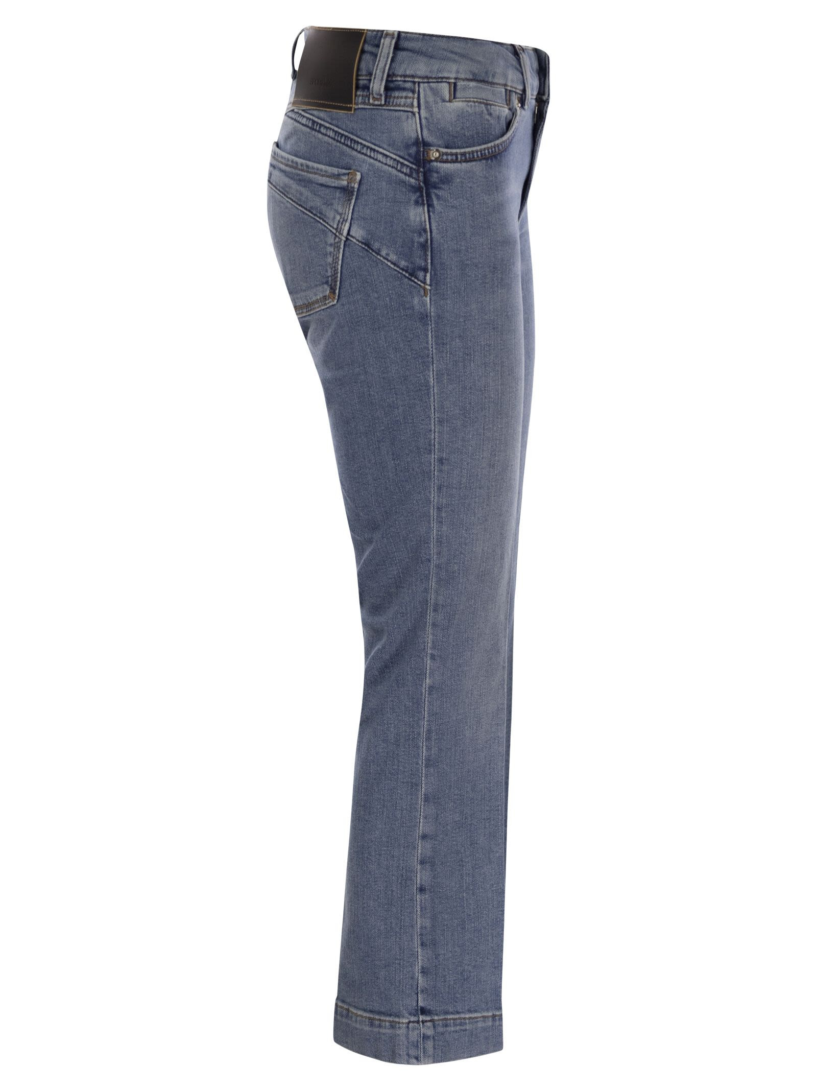 Sportmax Women Umbria - Mini Flare Denim Trousers - 3