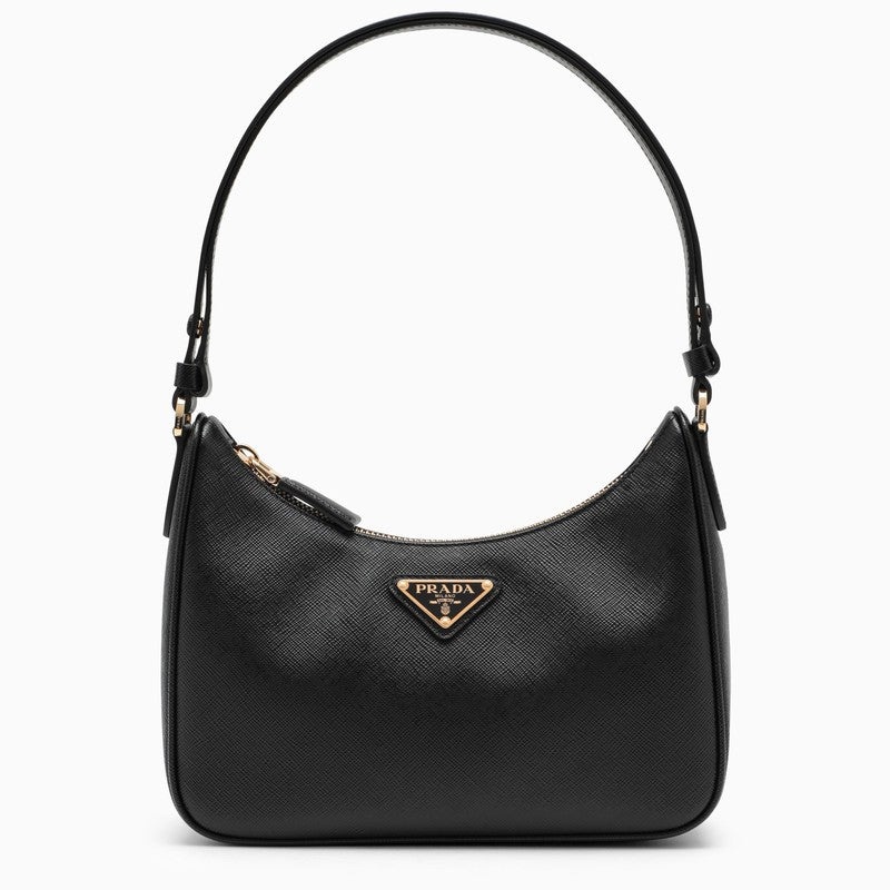 Prada Re-Edition Black Mini Bag In Saffiano Women - 1