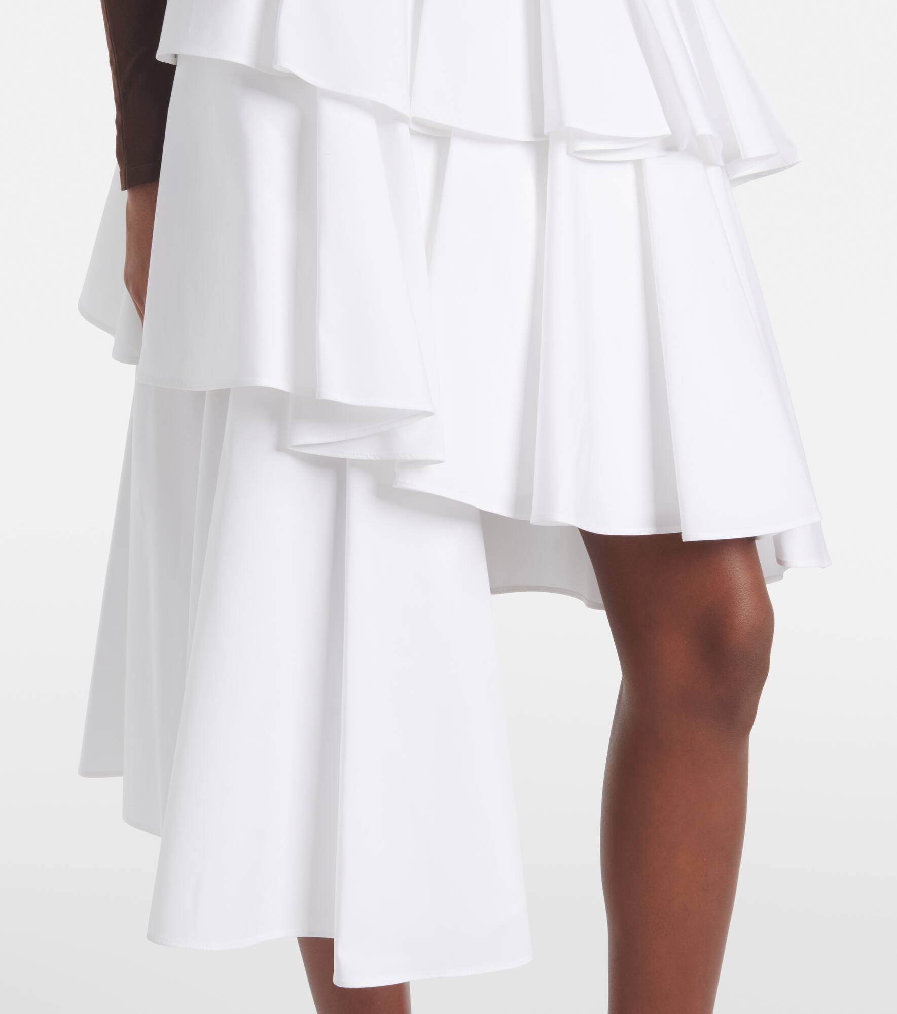 Spiral ruffled miniskirt - 5