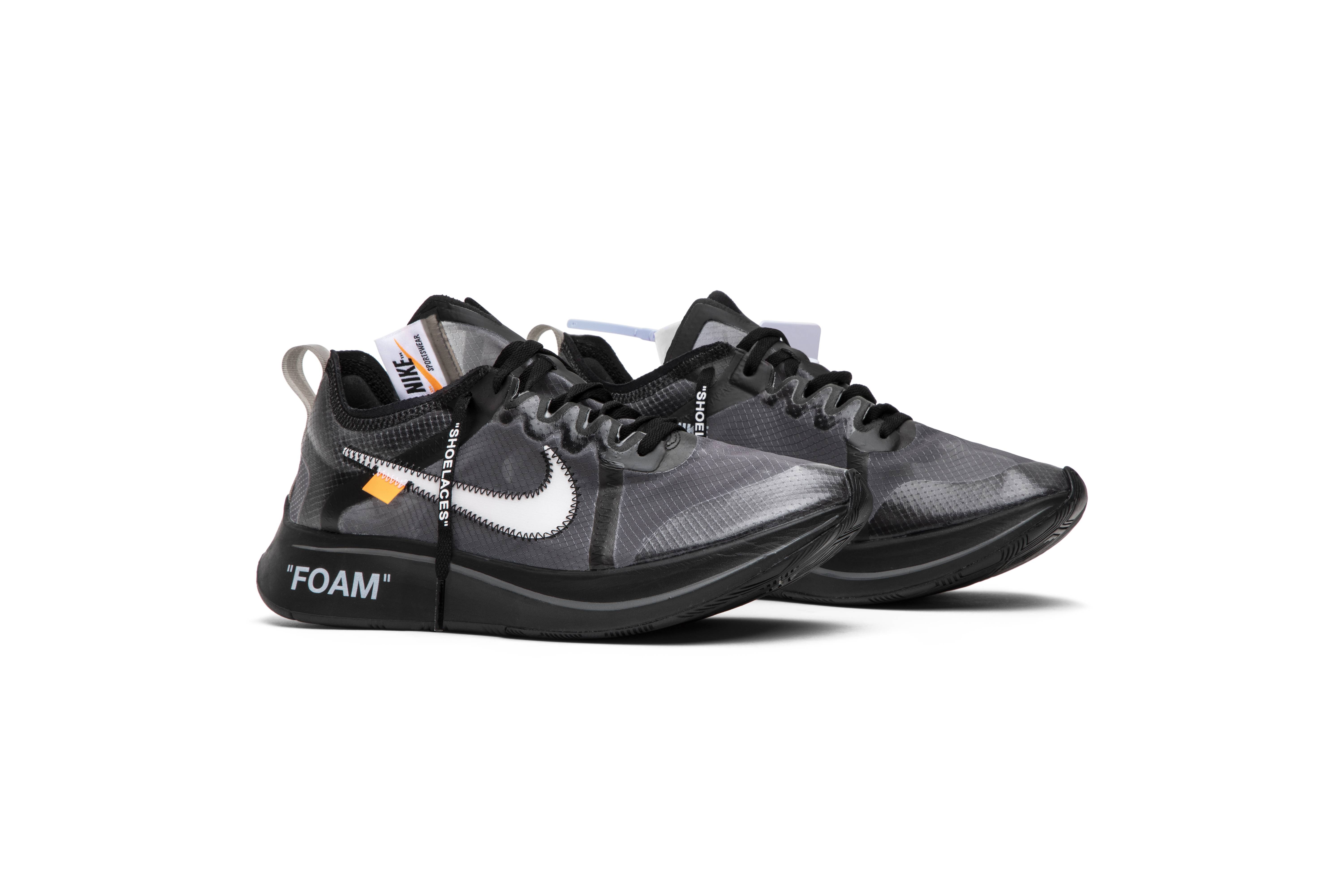 Off-White x Zoom Fly SP 'Black' - 8