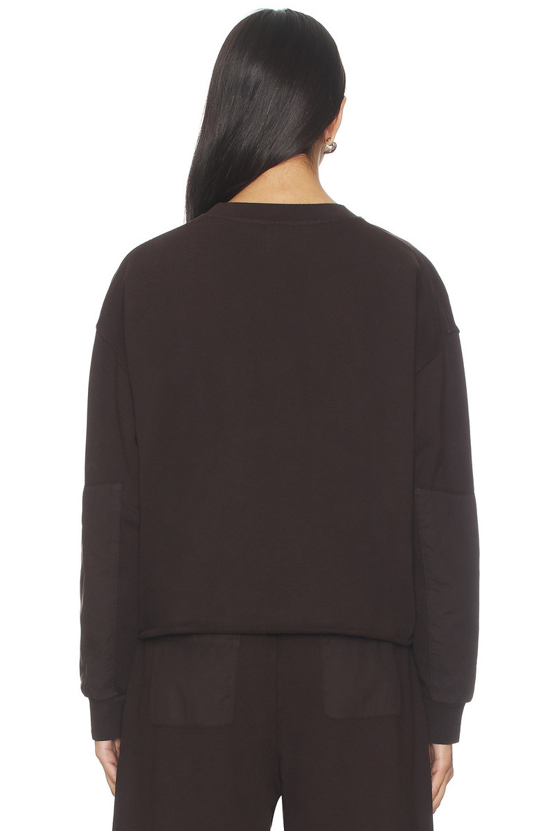 LESET Jamie Patch Crew Sweater outlook