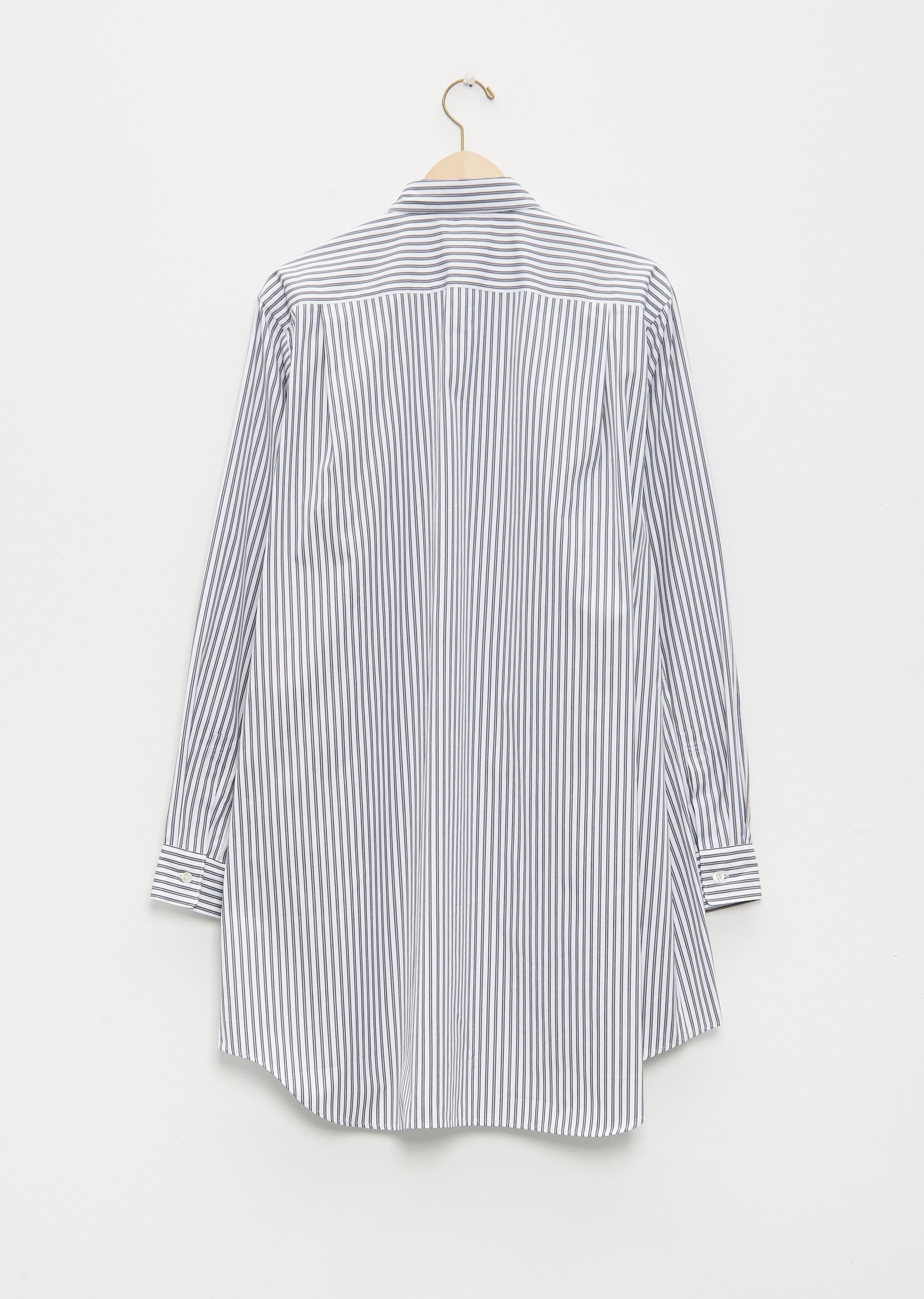 Broad Stripe Cotton Shirt - 3