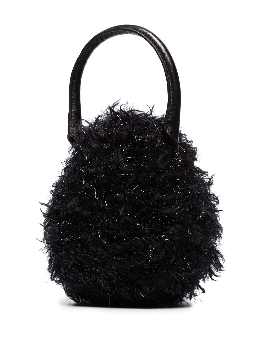 shearling mini bag - 3