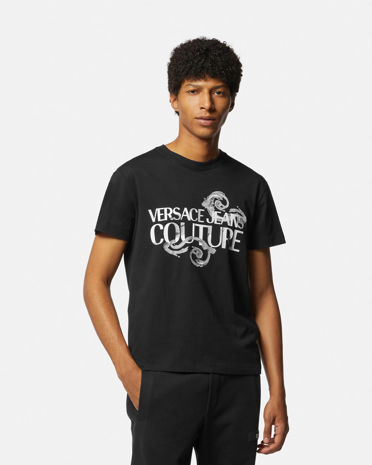 Watercolor Couture Logo T-Shirt - 4