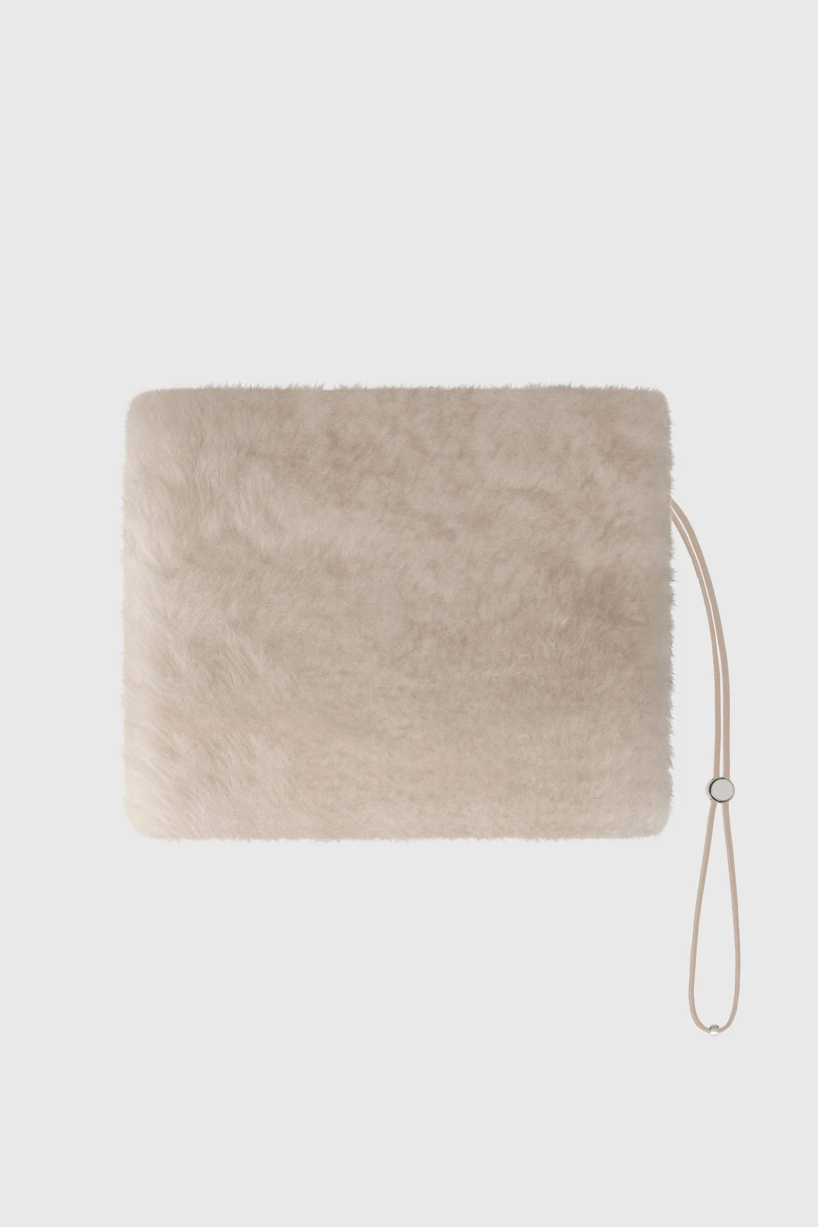 VIVERRA shearling pouch - 1