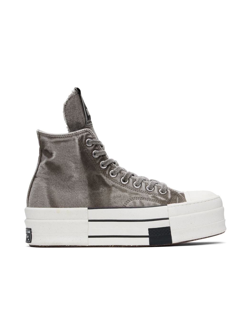 Gray Converse Edition DBL Drkstar Sneakers - 1