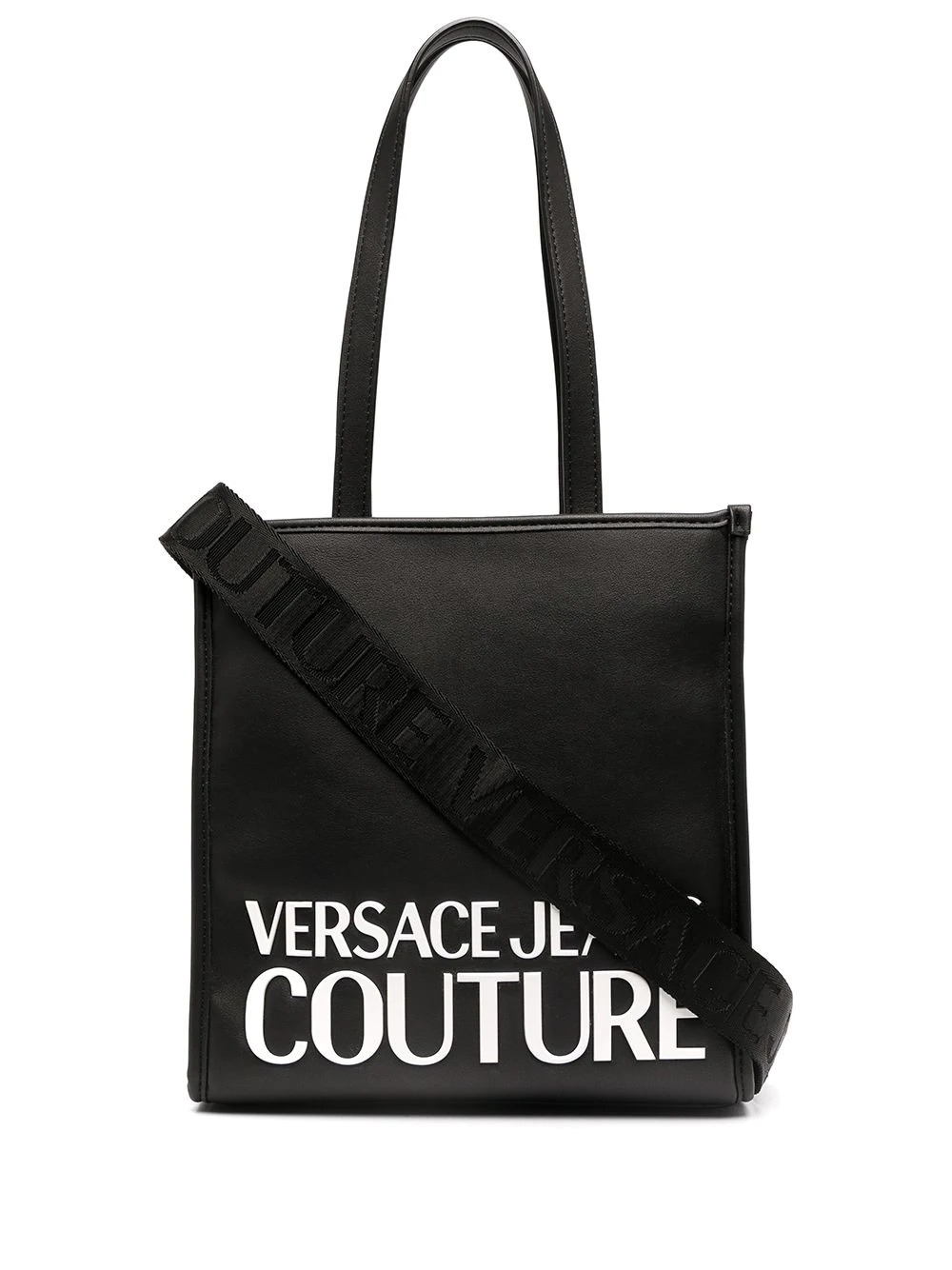 logo-print tote - 1