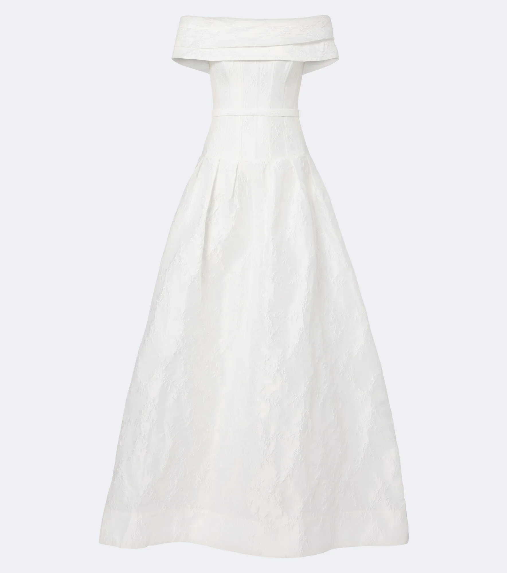 Bridal Revolution off-shoulder bustier gown - 1