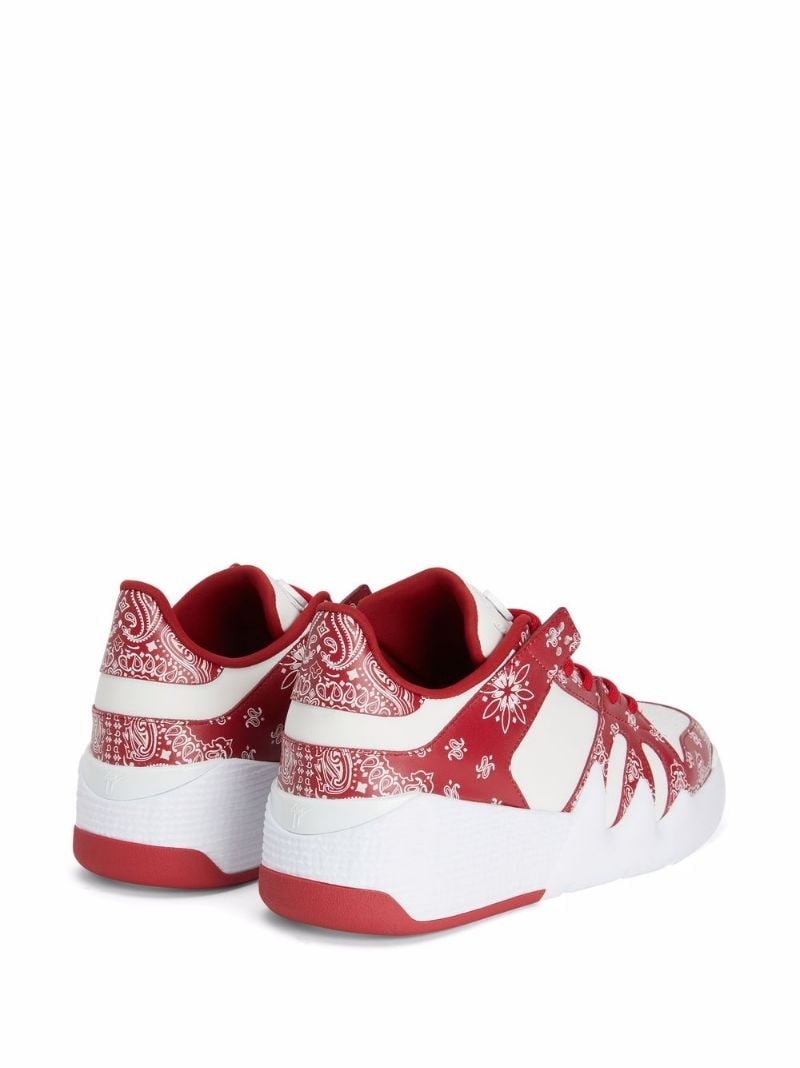 Talon low-top bandana-print sneakers - 3