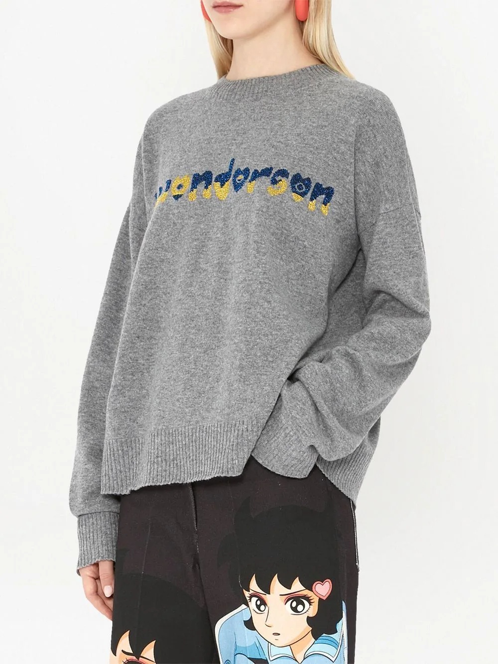 Run Hany logo-embellished jumper - 3