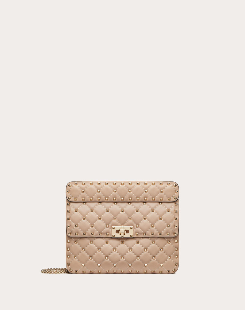 MEDIUM NAPPA ROCKSTUD SPIKE BAG - 1