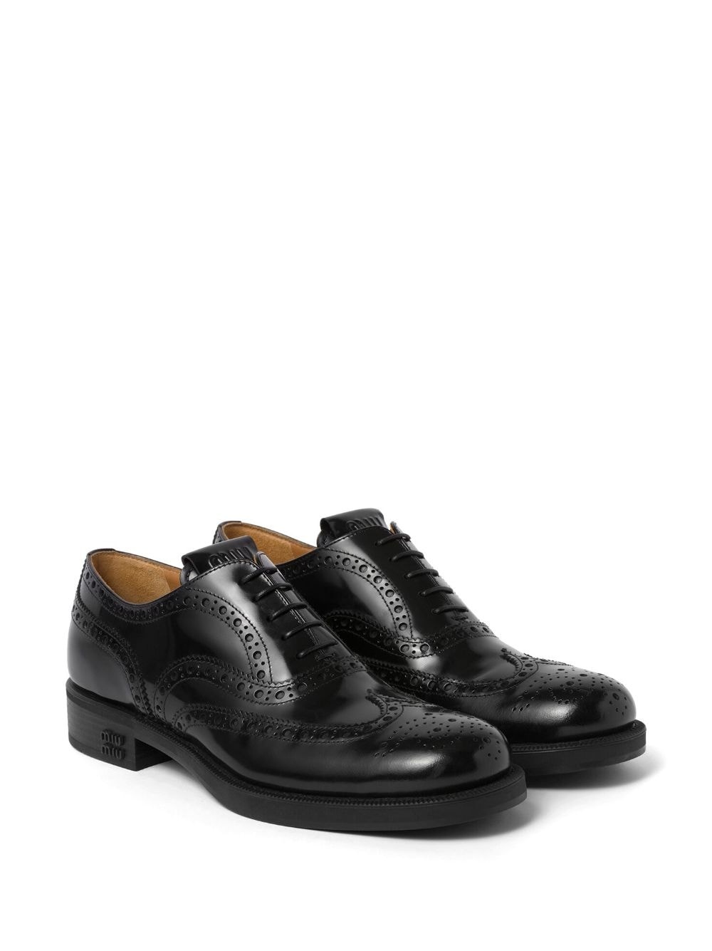 x Church's leather brogue shoes - 2