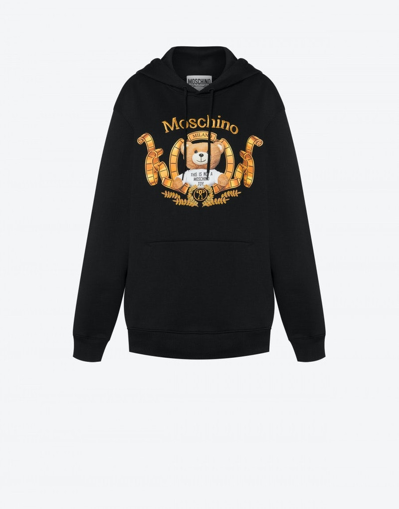 MOSCHINO TEDDY BEAR COTTON SWEATSHIRT 1