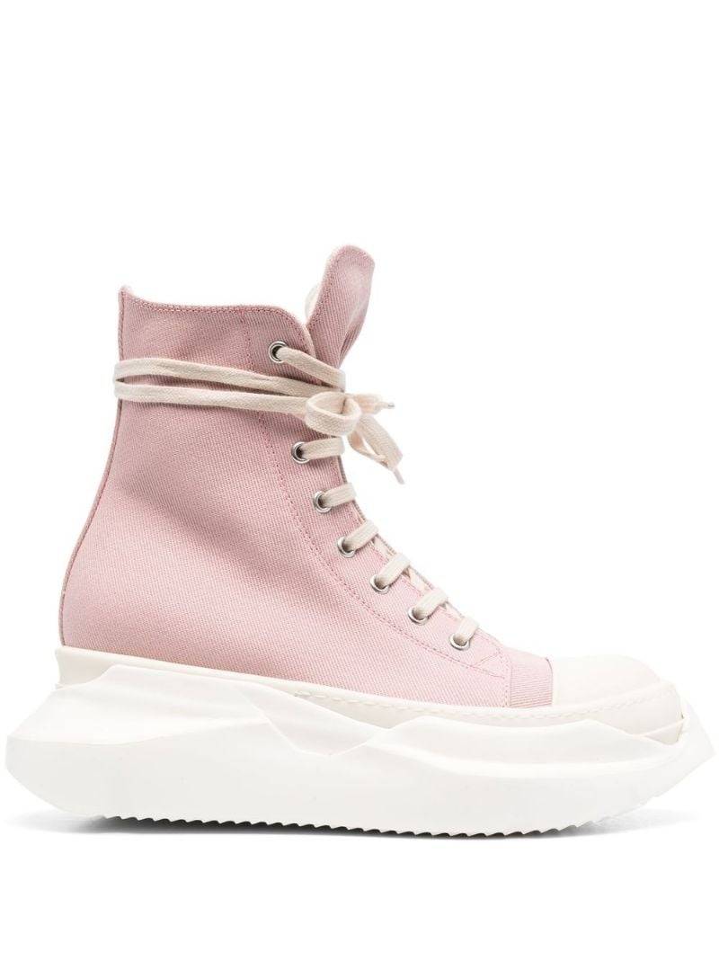 Abstract high-top sneakers 1