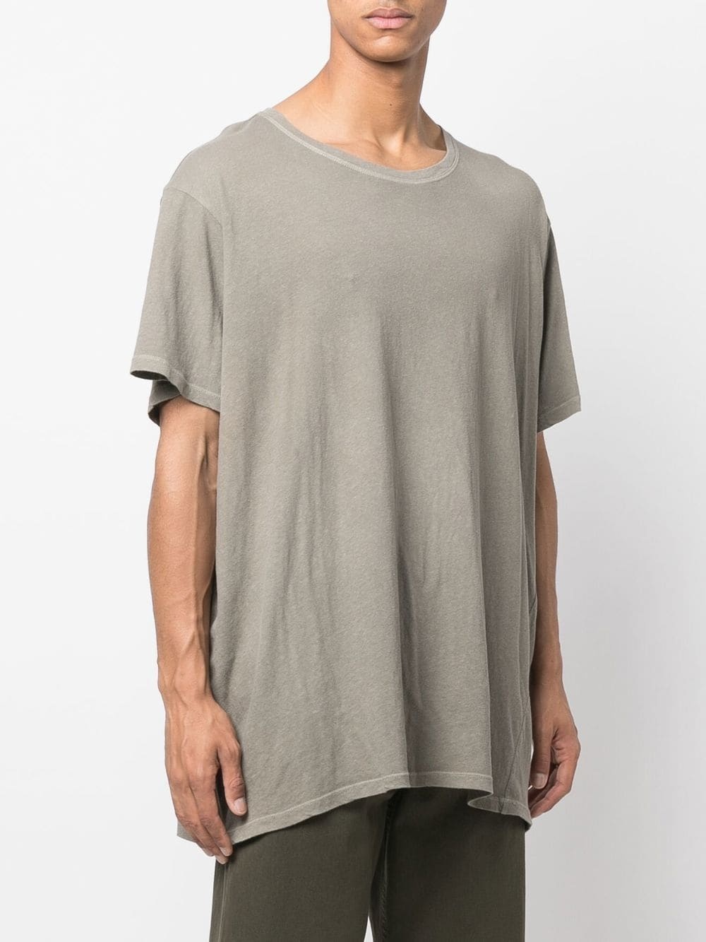 loose-fit crew-neck T-shirt - 3