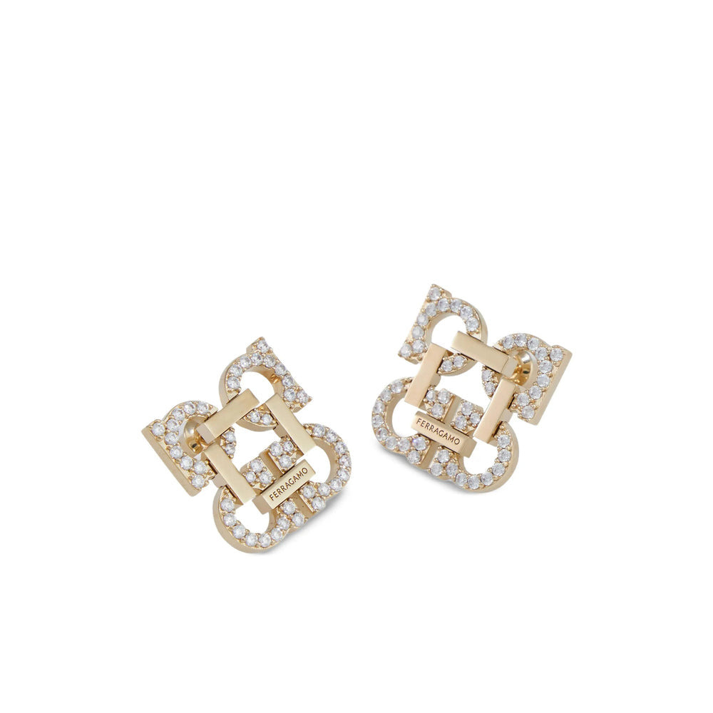 Ferragamo Gold Earrings Women - 3