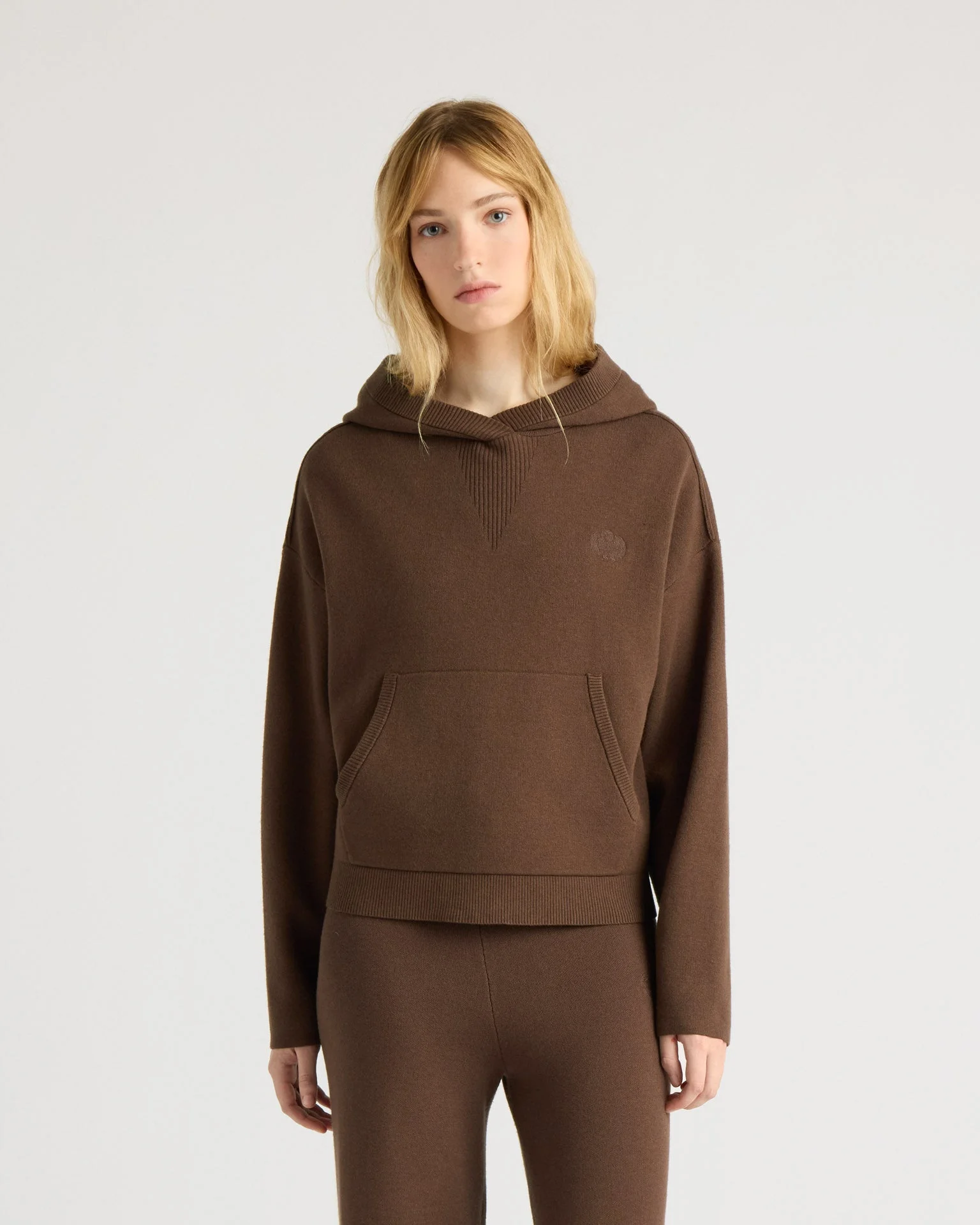 Estrie Knit Hoodie - 1