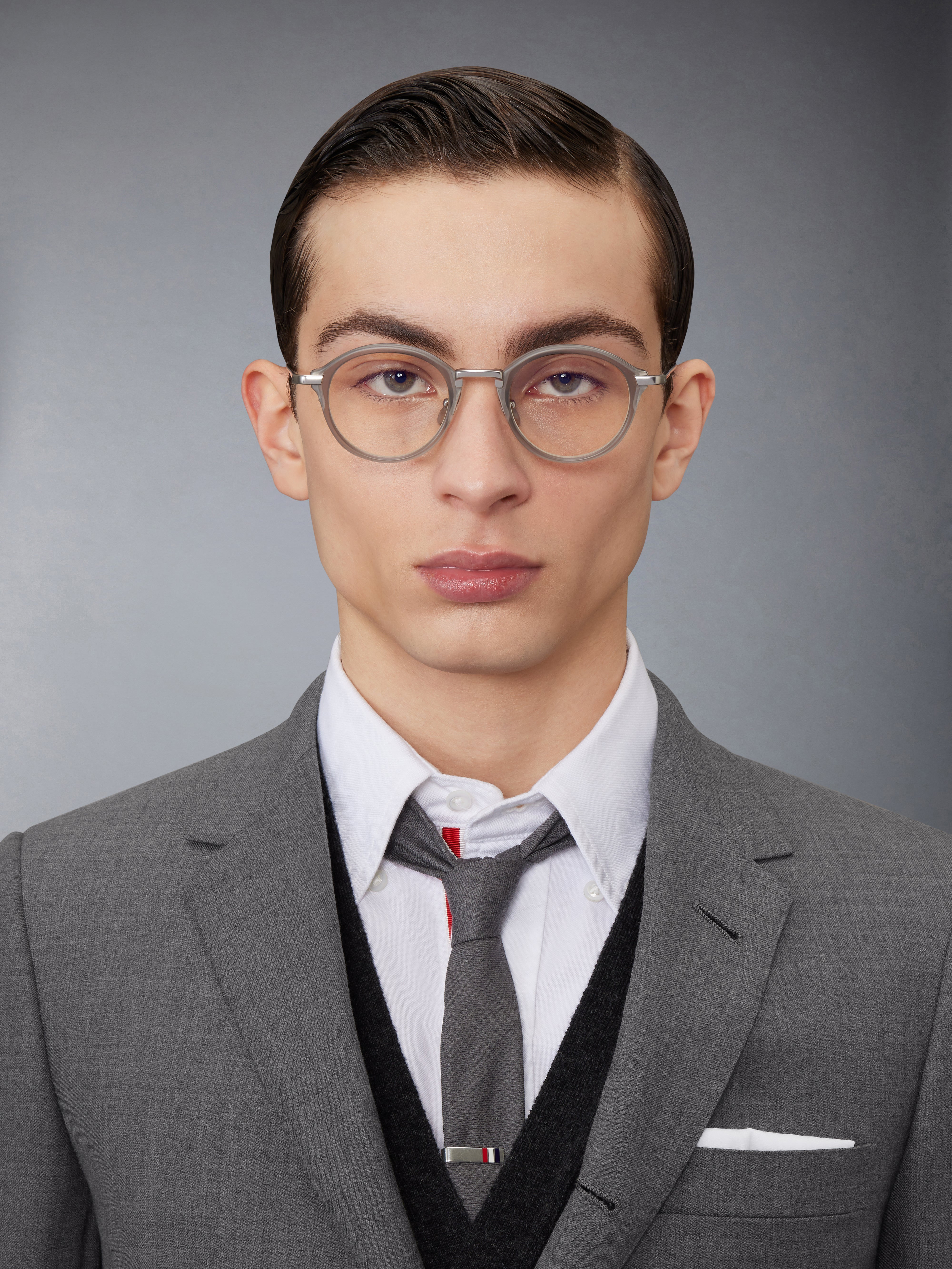 Acetate And Titanium Round Eyeglasses - 3