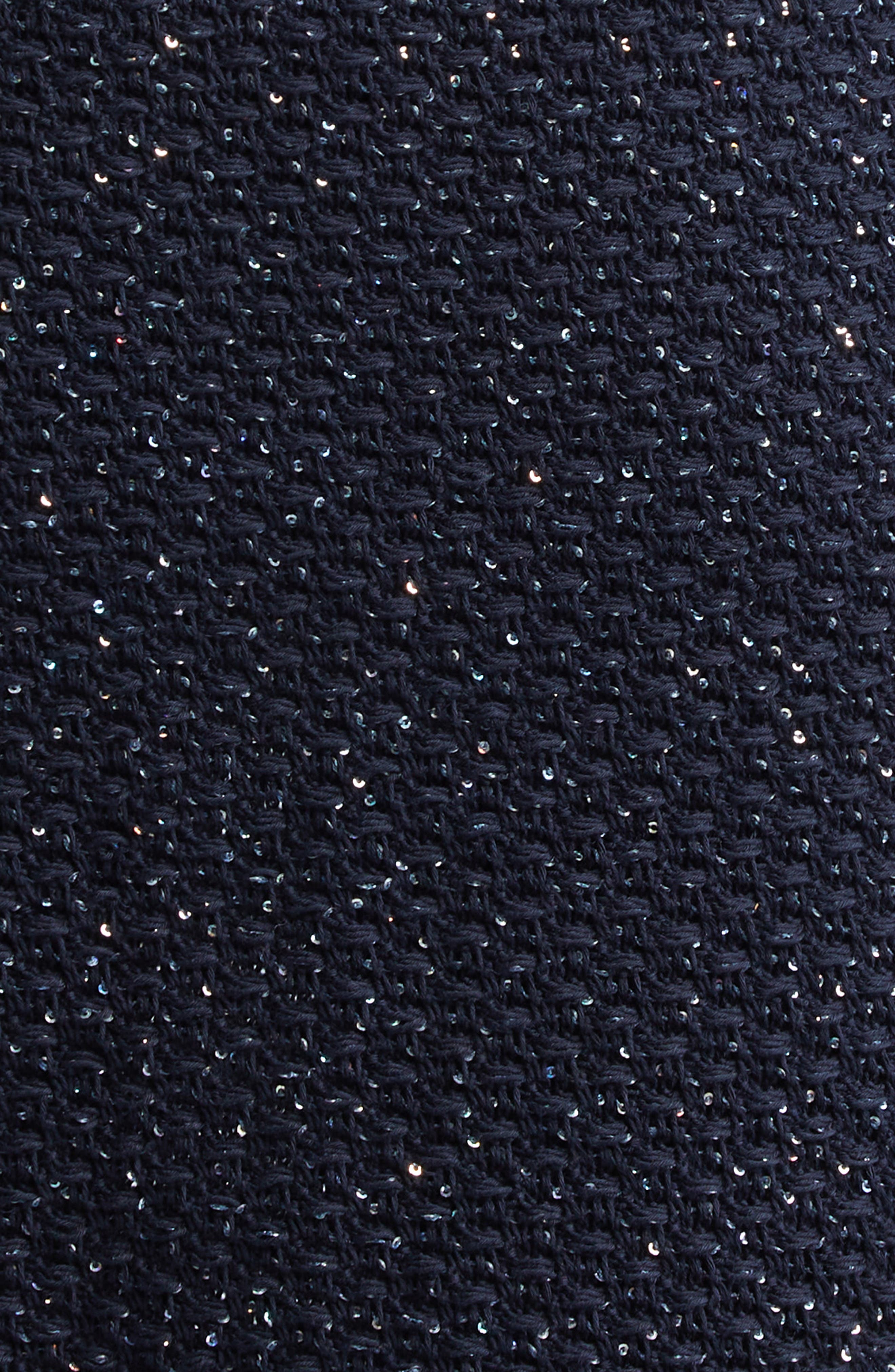 Sequin Tweed Cocktail Dress - 7