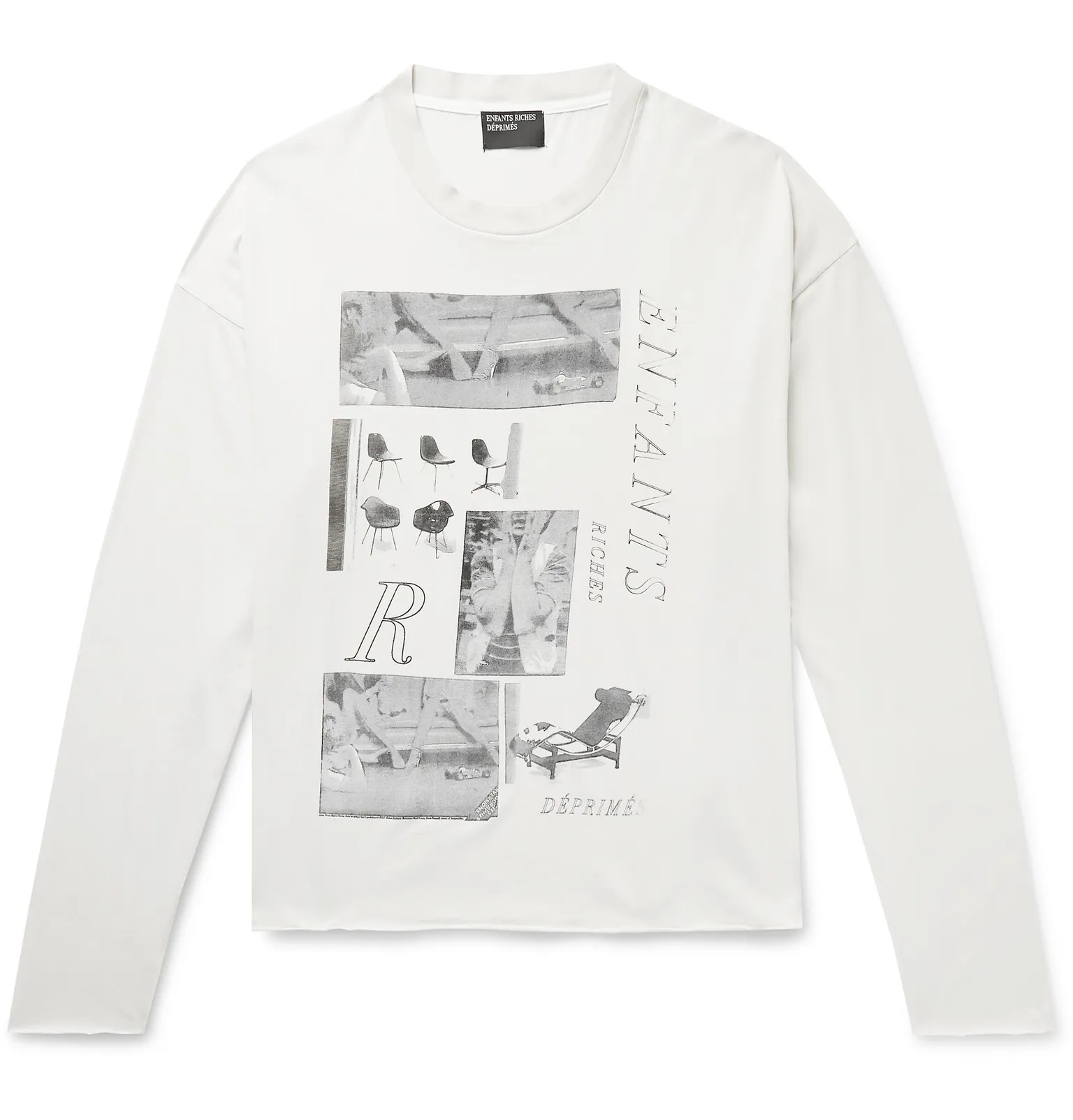 Oversized Printed Cotton-Jersey T-Shirt - 1