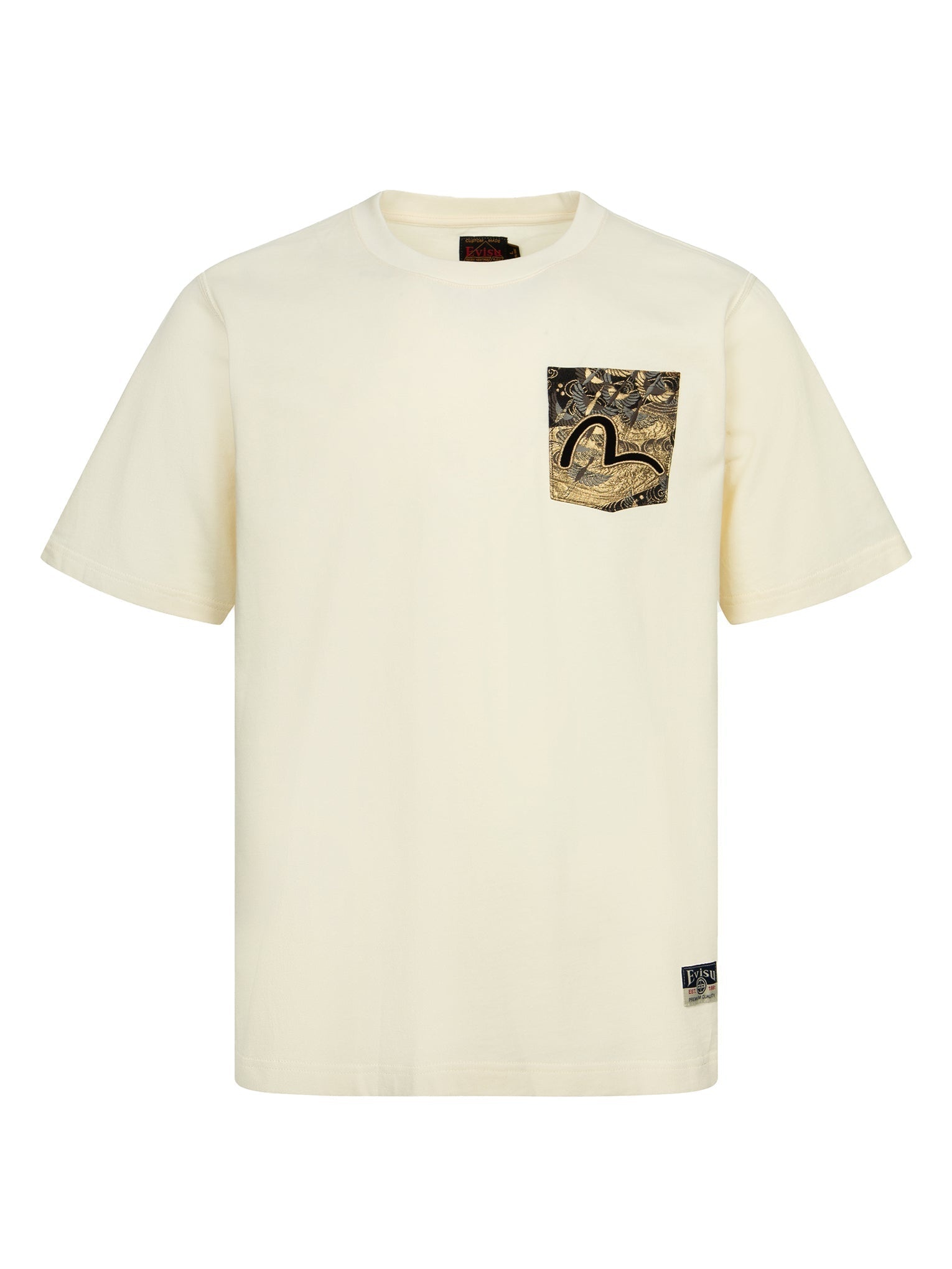 AUSPICIOUS CLOUD EMBROIDERY REGULAR FIT T-SHIRT - 13