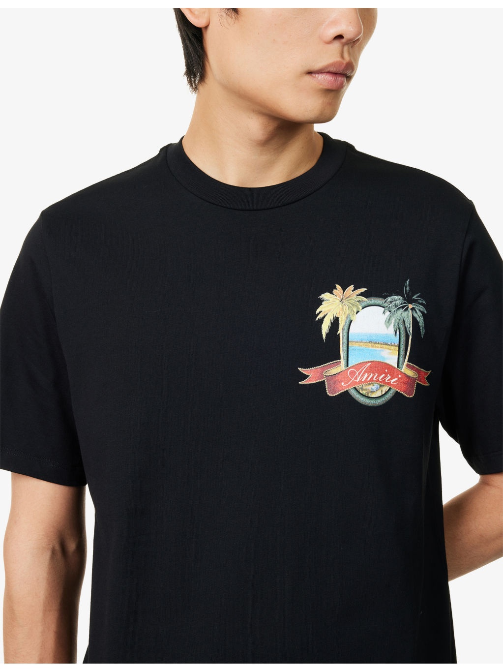 Paradise Graphic-Print Cotton-Jersey T-shirt - 5