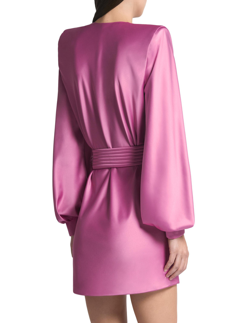 Women's Cala Conta Satin Minidress - Dusty Pink 7