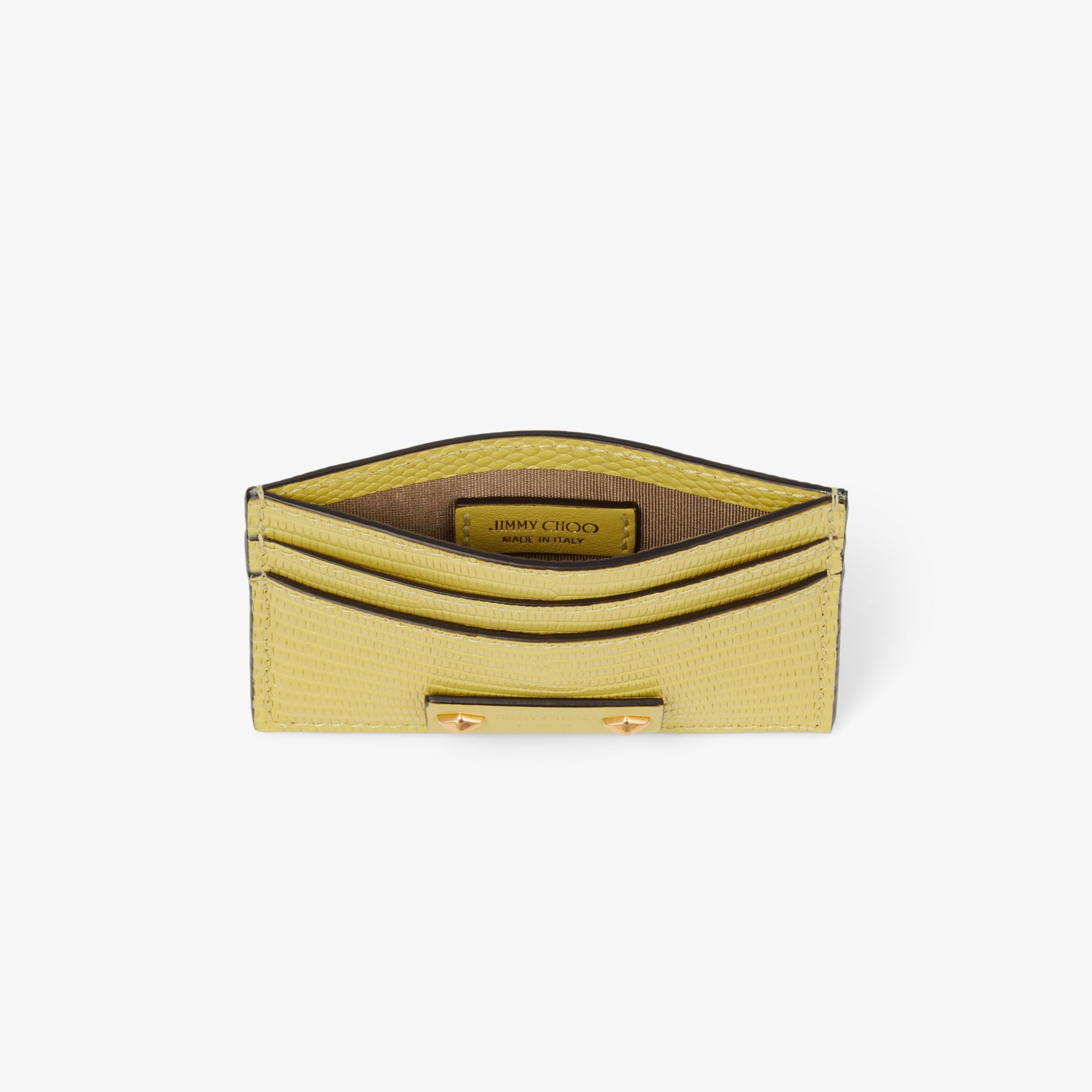 Umika
Yellow Lizard Print Card Holder 3