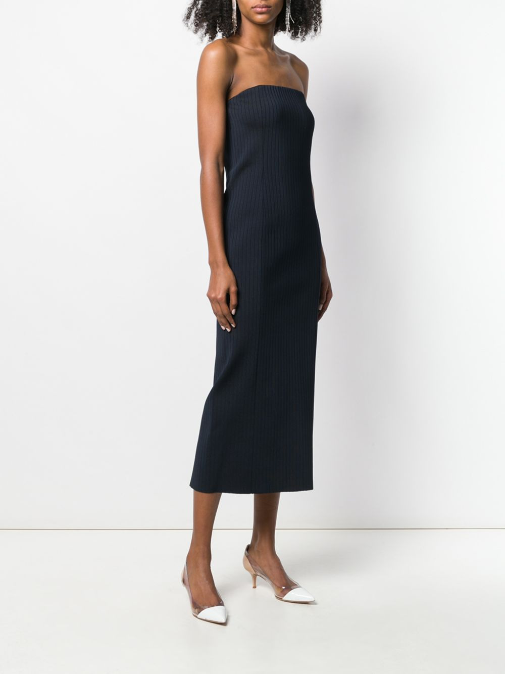 ribbed tube dress - 3
