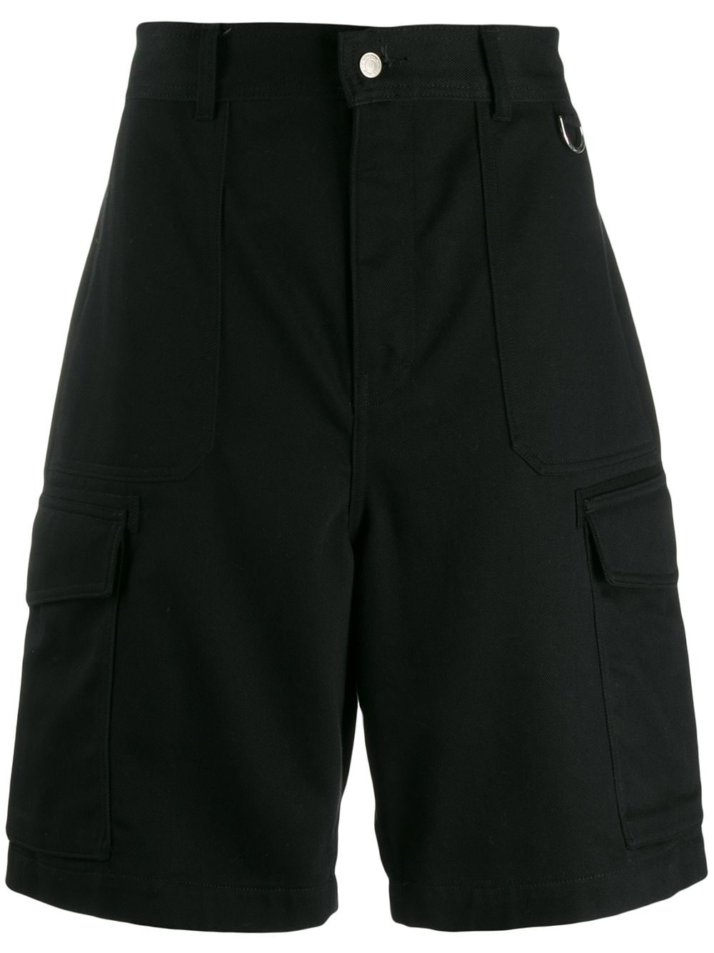 Men Patch Pockets Bermuda Shorts - 1