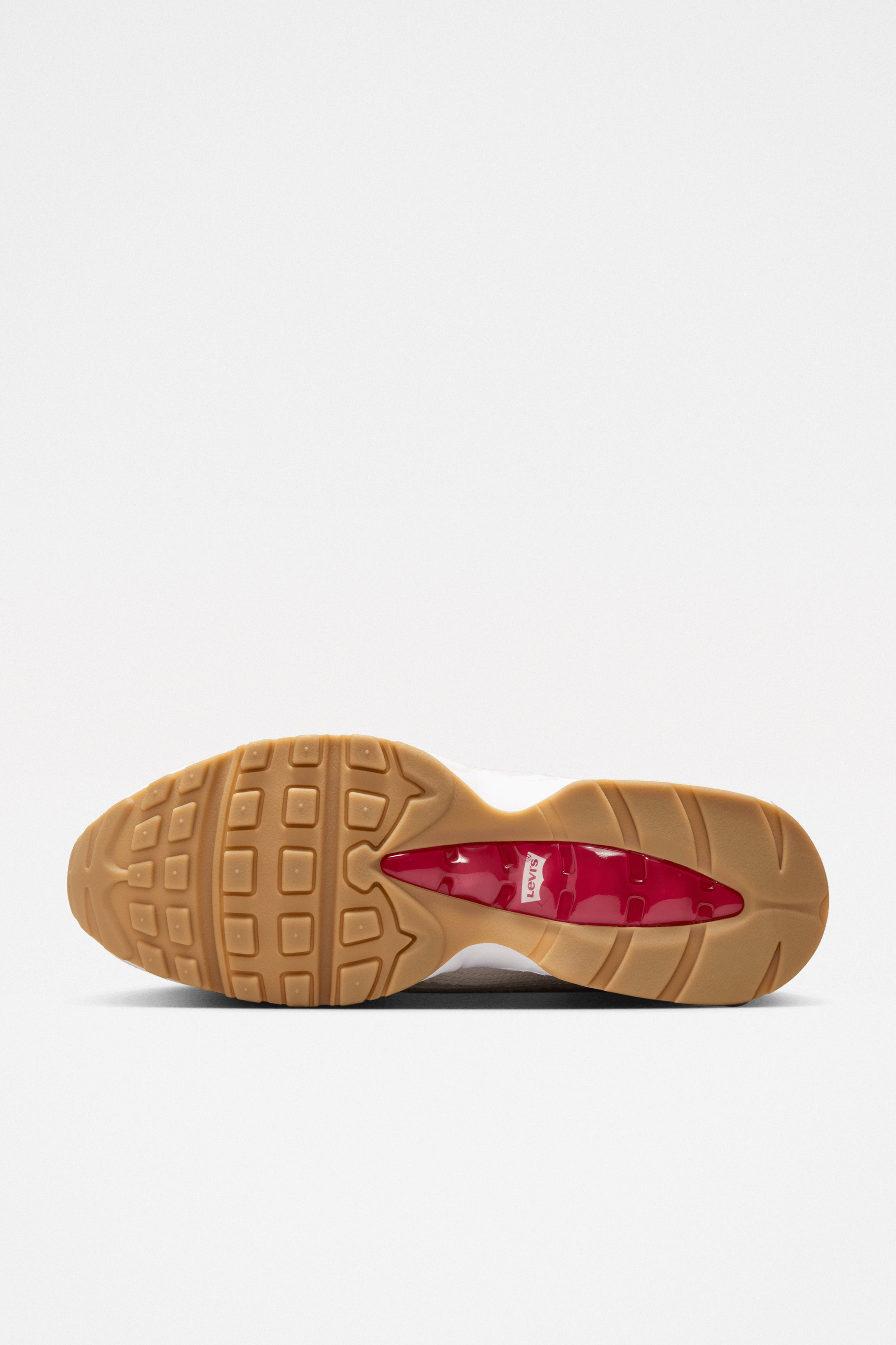 NIKE X LEVI’S AIR MAX 95 OG LT OREWOOD BROWN / WHITE - 6