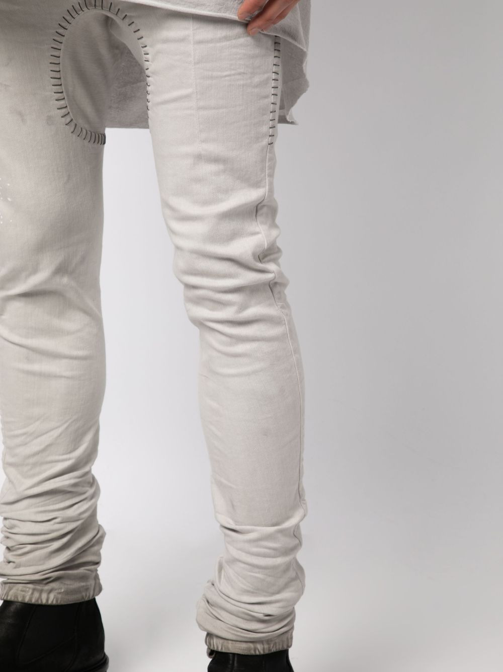 skinny-cut denim jeans - 5