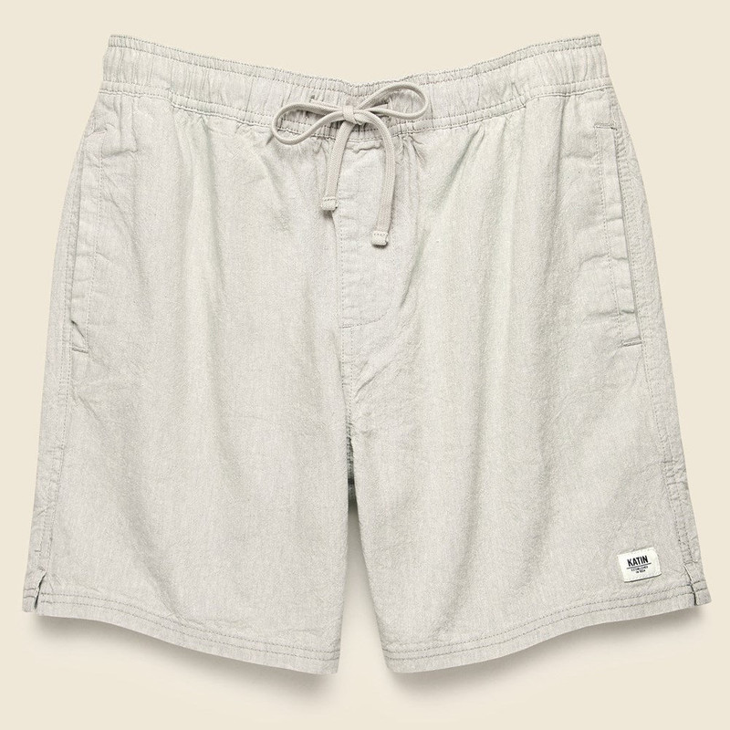 6" Isaiah Local Shorts - Light Gray 1