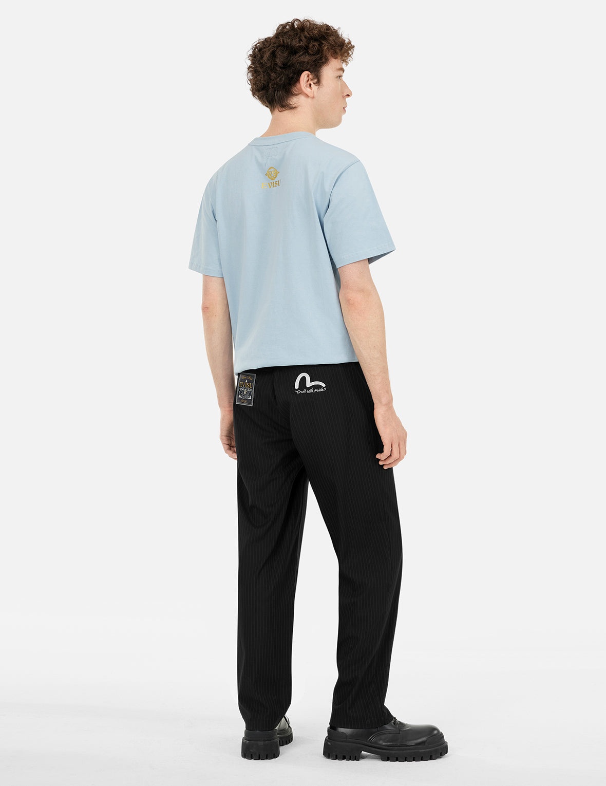 Brocade Seagull Appliqué Regular Fit T-shirt - 7